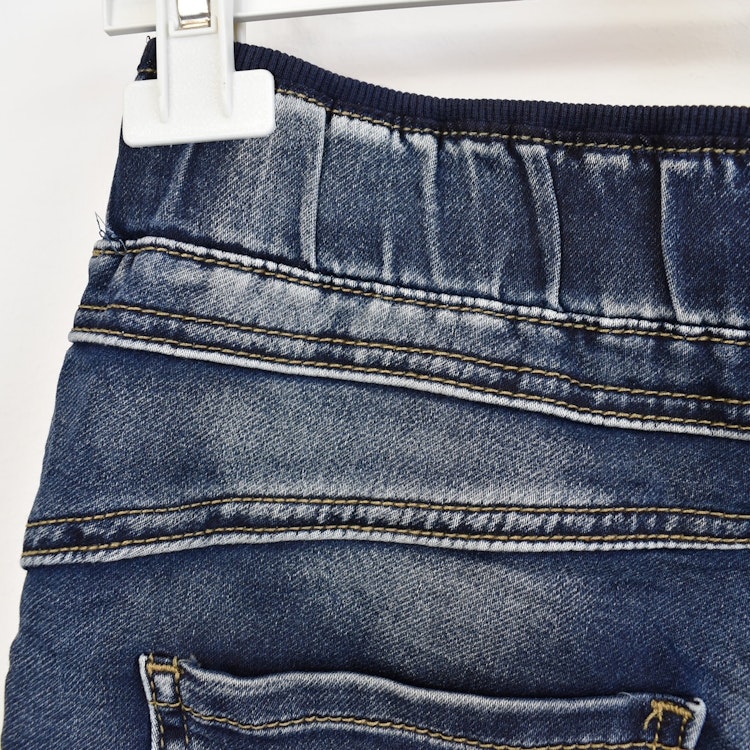 Jeans Jogger med resårmidja MÖRK BLÅ - Newplay
