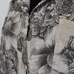 Långskjorta Milou Mandala BEIGE - Mix By Heart
