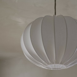 Taklampa Boll 40cm Oval VIT - Watt & Veke