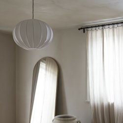 Taklampa Boll 40cm Oval VIT - Watt & Veke