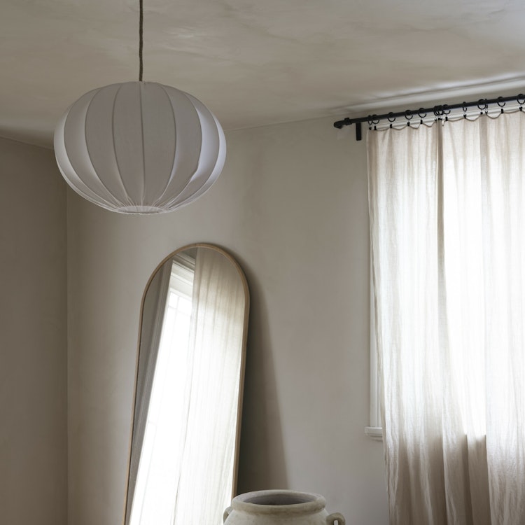 Taklampa Boll 40cm Oval VIT - Watt & Veke