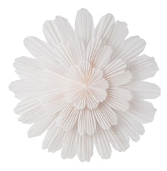 Pappersstjärna Snöblomma 68cm VIT - Watt & Veke