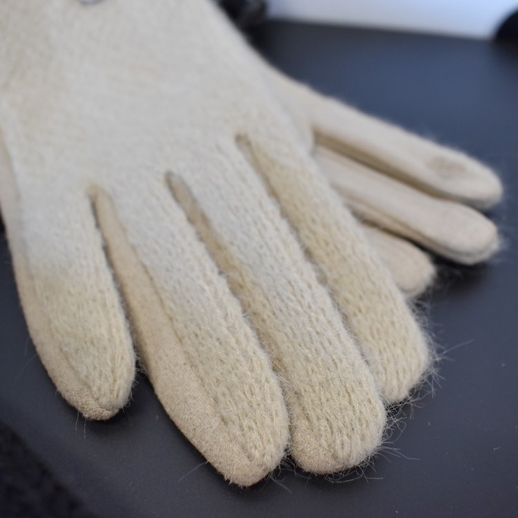 Handske Touch Screen BEIGE