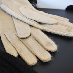 Handske Touch Screen BEIGE