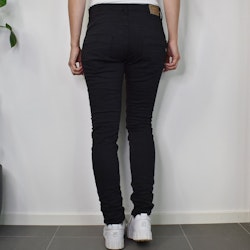 Jeans med knappmix SVART/GULD - Place du Jour