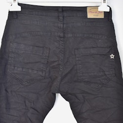 Jeans med knappmix SVART/GULD - Place du Jour