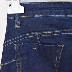 Jeans Slim med gylf MÖRK BLÅ - Place du Jour