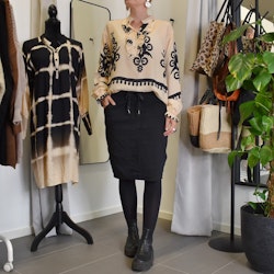 Blus Aya Medaljong BEIGE - Marta du Chateau