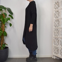 Lång Stickad Tröja Over Sized SVART