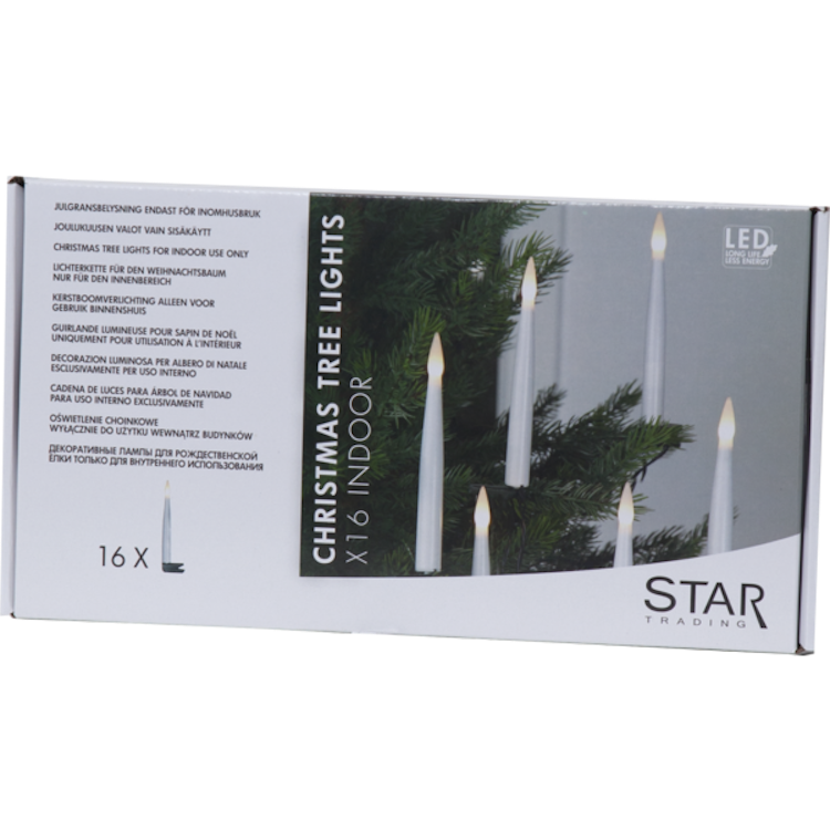 Julgransbelysning Slimline - Star Trading
