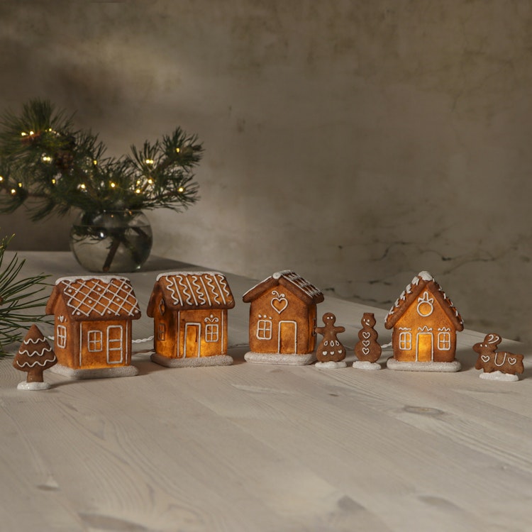 Dekoration Gingerville BRUN - Star Trading