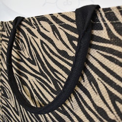 Shopper Stor Zebra TAUPE