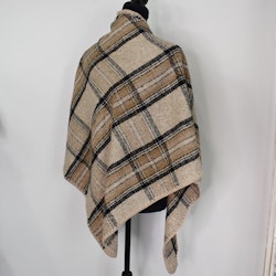 Sjal Stickad BEIGE