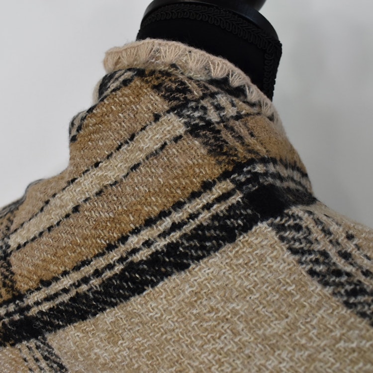 Sjal Stickad BEIGE