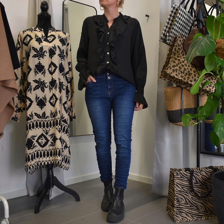 Jeans Jogger MÖRK BLÅ - Newplay