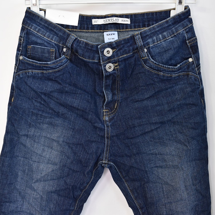 Jeans Jogger MÖRK BLÅ - Newplay