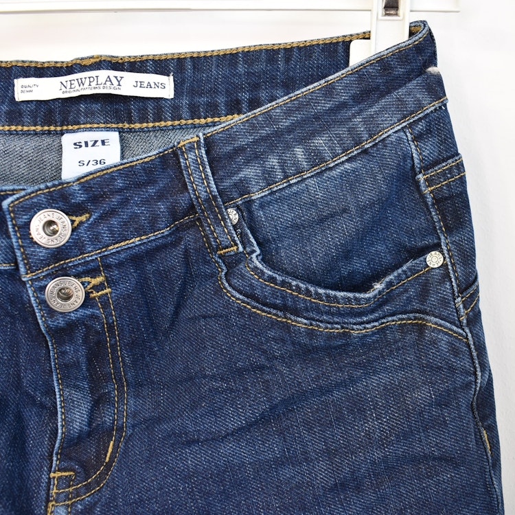 Jeans Jogger MÖRK BLÅ - Newplay