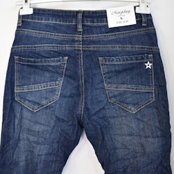 Jeans Jogger MÖRK BLÅ - Newplay