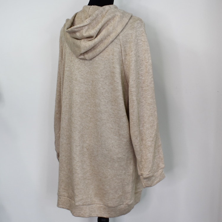 Lång Hoodie BEIGE - Marta du Chateau
