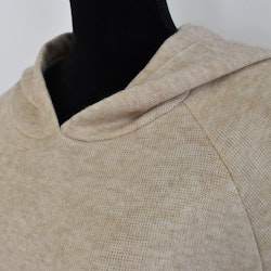 Lång Hoodie BEIGE - Marta du Chateau