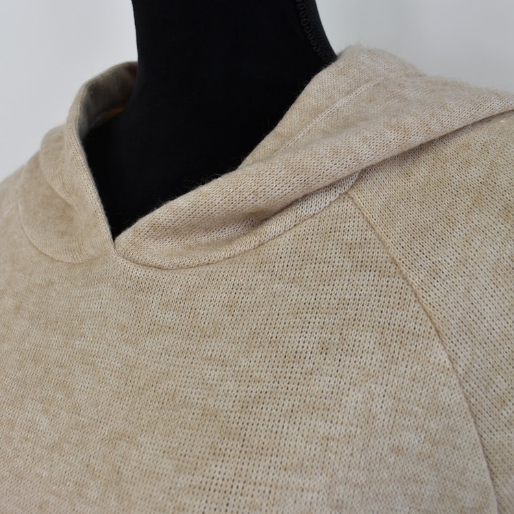 Lång Hoodie BEIGE - Marta du Chateau