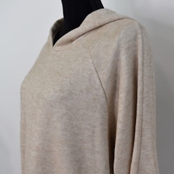 Lång Hoodie BEIGE - Marta du Chateau