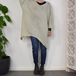 Stickad Tröja Alissa BEIGE - Mix By Heart