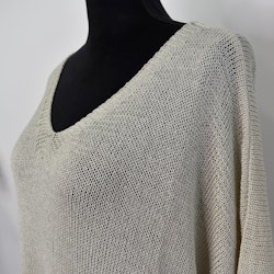 Stickad Tröja Alissa BEIGE - Mix By Heart