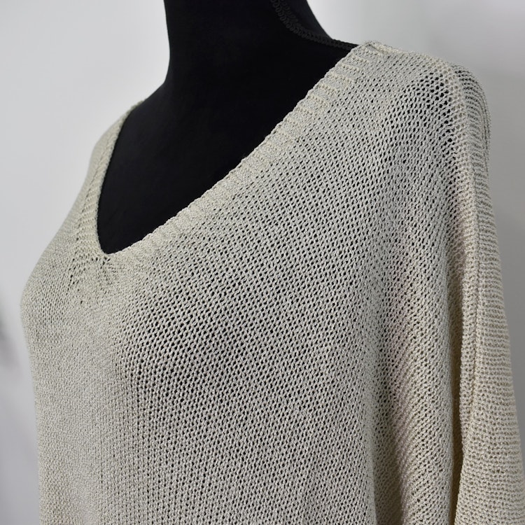 Stickad Tröja Alissa BEIGE - Mix By Heart