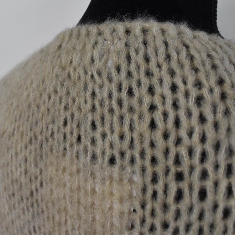 Stickad Klänning Betty BEIGE - Mix By Heart