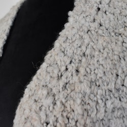 Stickad Kofta med Fickor BEIGE- Marta du Chateau