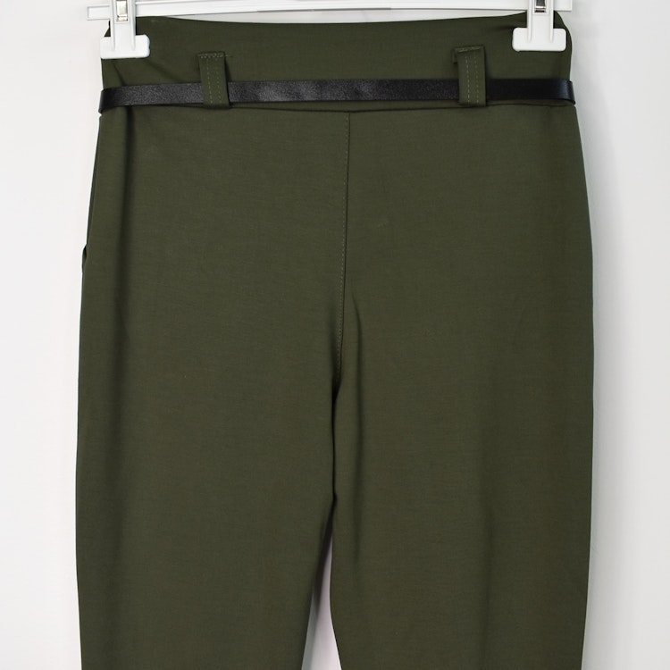 Leggings med Fickor och Skärp KAKI