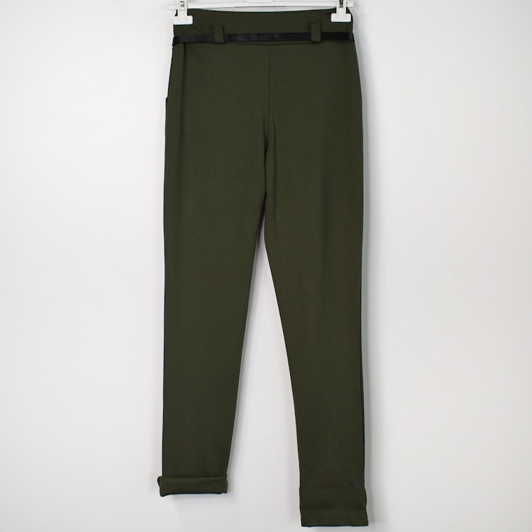 Leggings med Fickor och Skärp KAKI