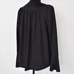 Blus Alexandra Glitter SVART - Marta du Chateau