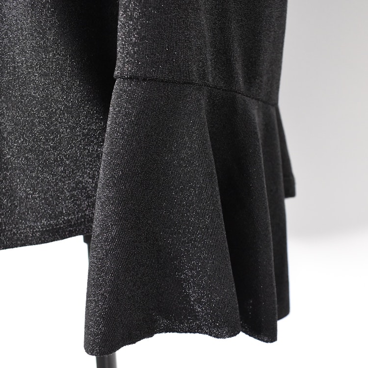 Blus Alexandra Glitter SVART - Marta du Chateau
