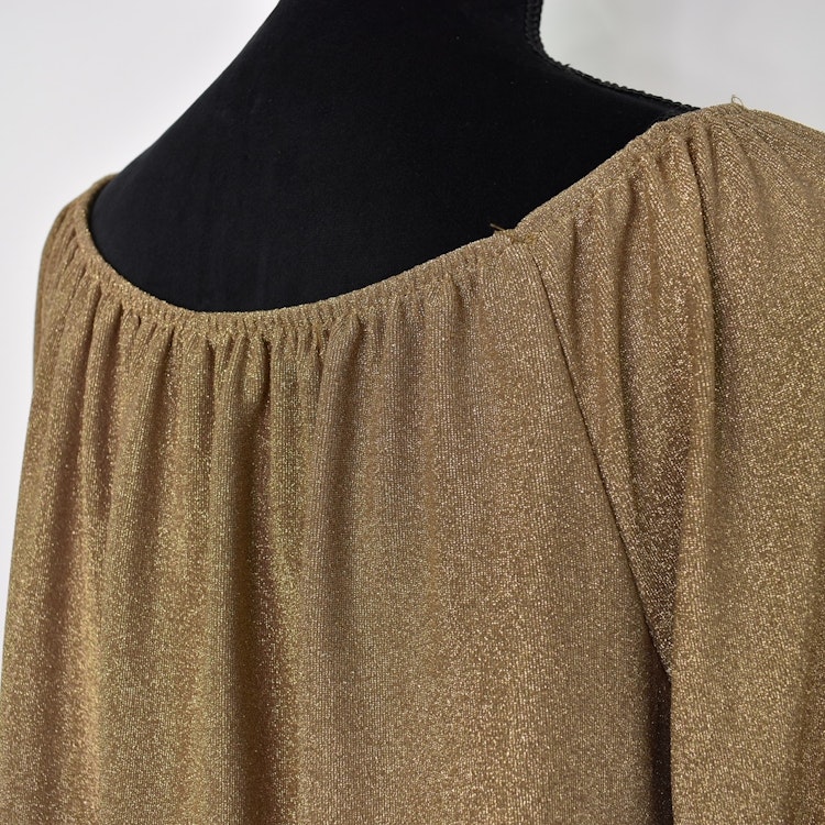 Blus Alexandra Glitter CAMELLO - Marta du Chateau