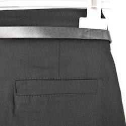 Byxa Slim med Skärp SVART