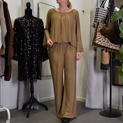 Blus Alexandra Glitter CAMELLO - Marta du Chateau