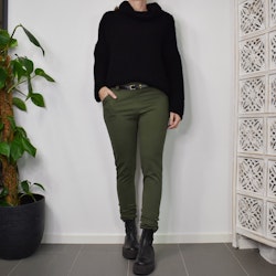 Leggings med Fickor och Skärp KAKI