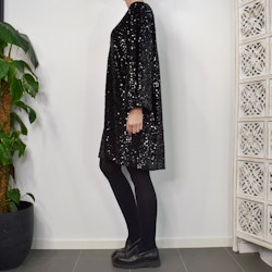 Klänning Diane Paljett SVART - Marta du Chateau