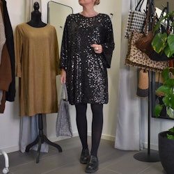 Klänning Diane Paljett SVART - Marta du Chateau