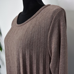 Klänning Jasmin Plisserad TAUPE - Marta du Chateau