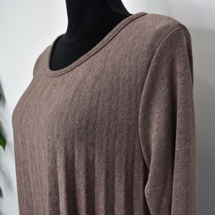 Klänning Jasmin Plisserad TAUPE - Marta du Chateau