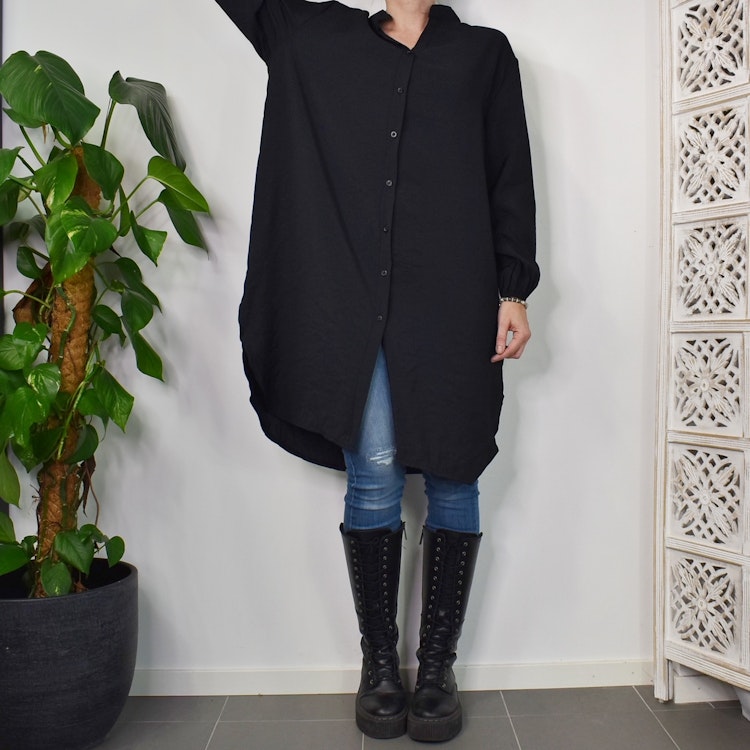Tunika Over Sized SVART - Marta du Chateau