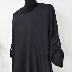 Sweatshirt-klänning Marian SVART - Marta du Chateau
