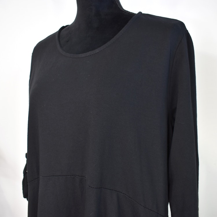 Sweatshirt-klänning Marian SVART - Marta du Chateau