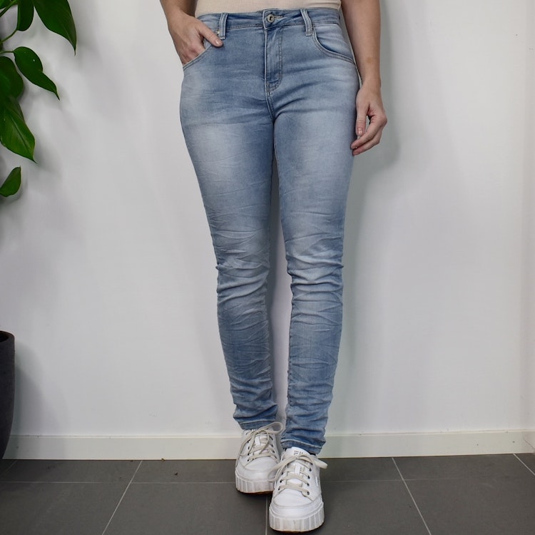 Jeans Jogger LJUS BLÅ - Place du Jour