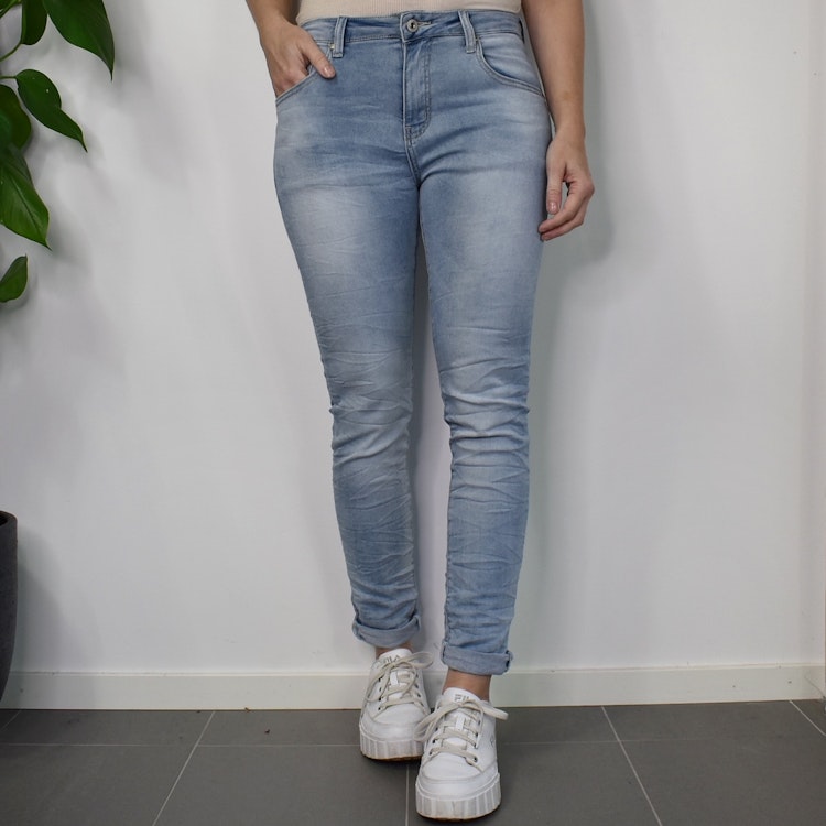Jeans Jogger LJUS BLÅ - Place du Jour