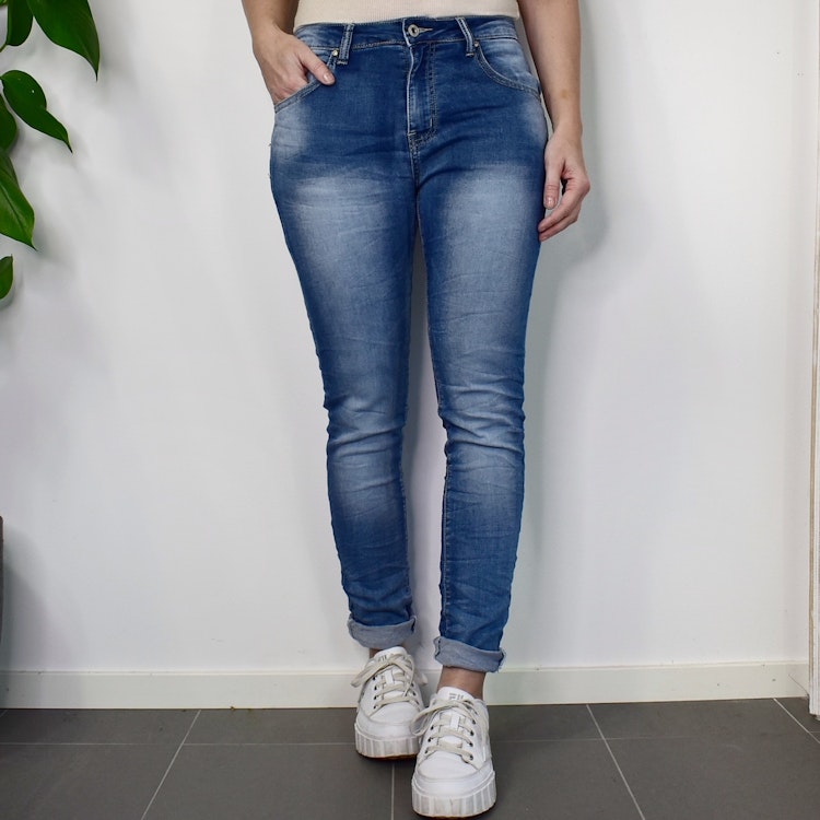 Jeans Jogger BLÅ - Place du Jour
