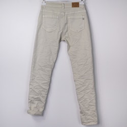 Jeans med revär BEIGE - Place du Jour